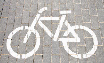 Zeichen für Fahrradweg