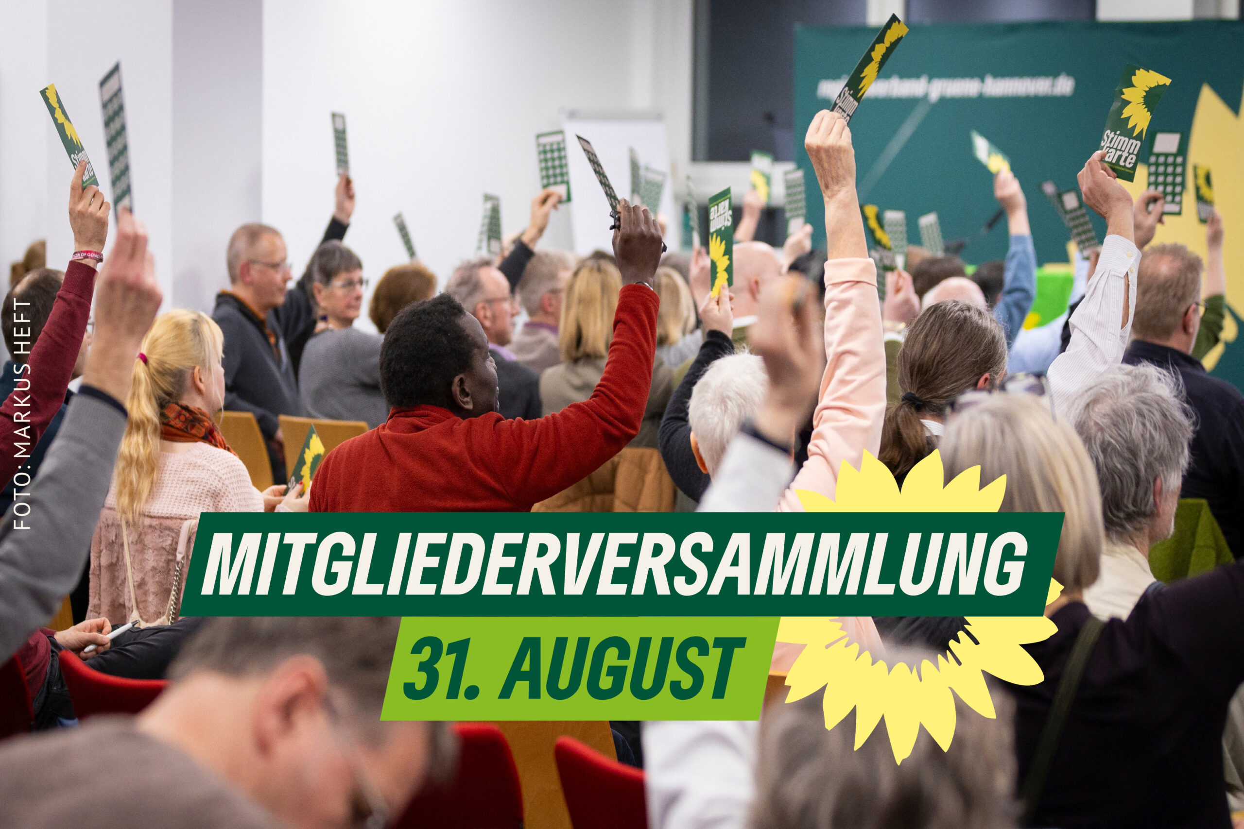 Komm zur Mitgliederversammlung am 31. August!