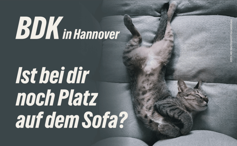 BDK in Hannover : Kommt bei uns unter!