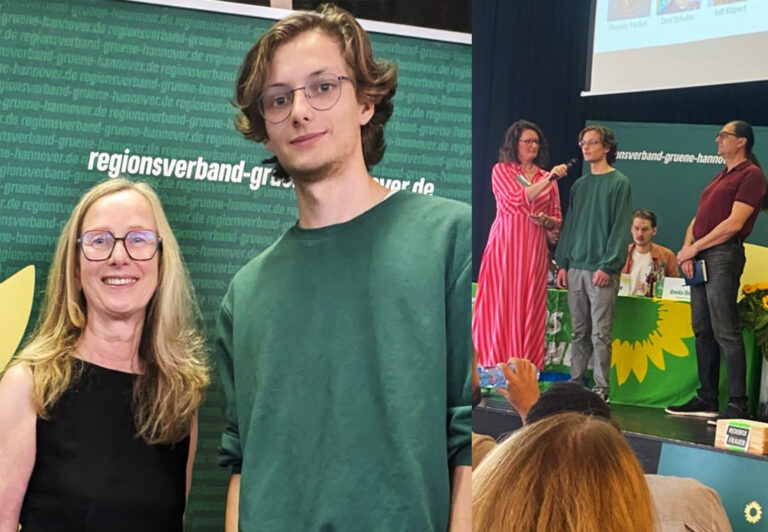 Politischer Einstieg mit Rückenwind: Len Eriksson erlebt seine erste Mitgliederversammlung