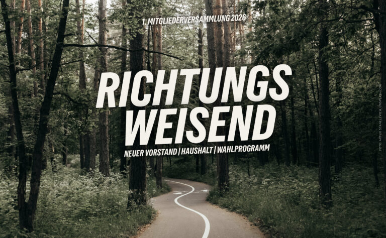 Mitgliederversammlung: Es geht los!