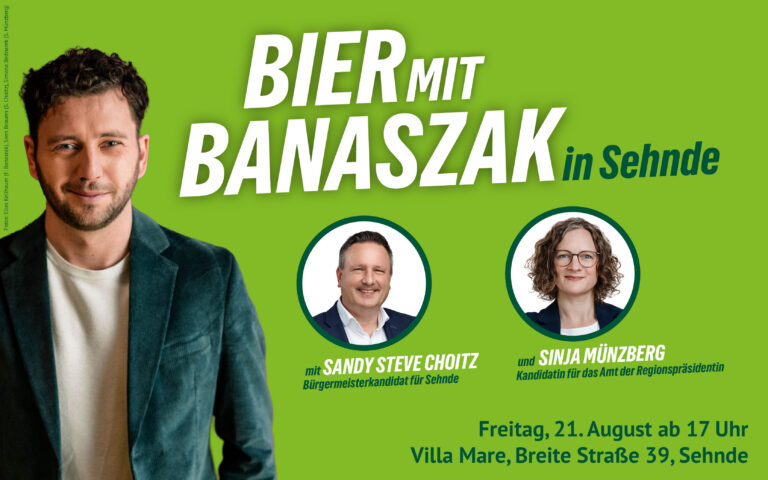 Bier mit Banaszak in Sehnde